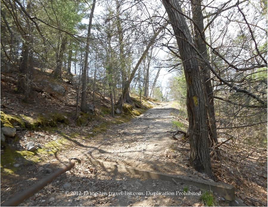 Breakheart Reservation Trail in Massachusetts 