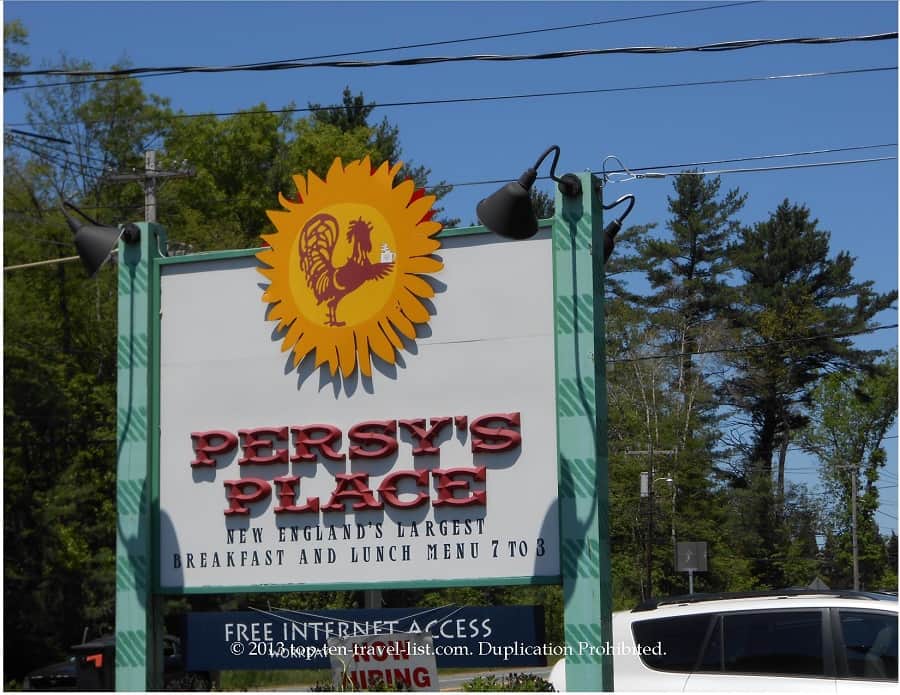 Persy's Place sign