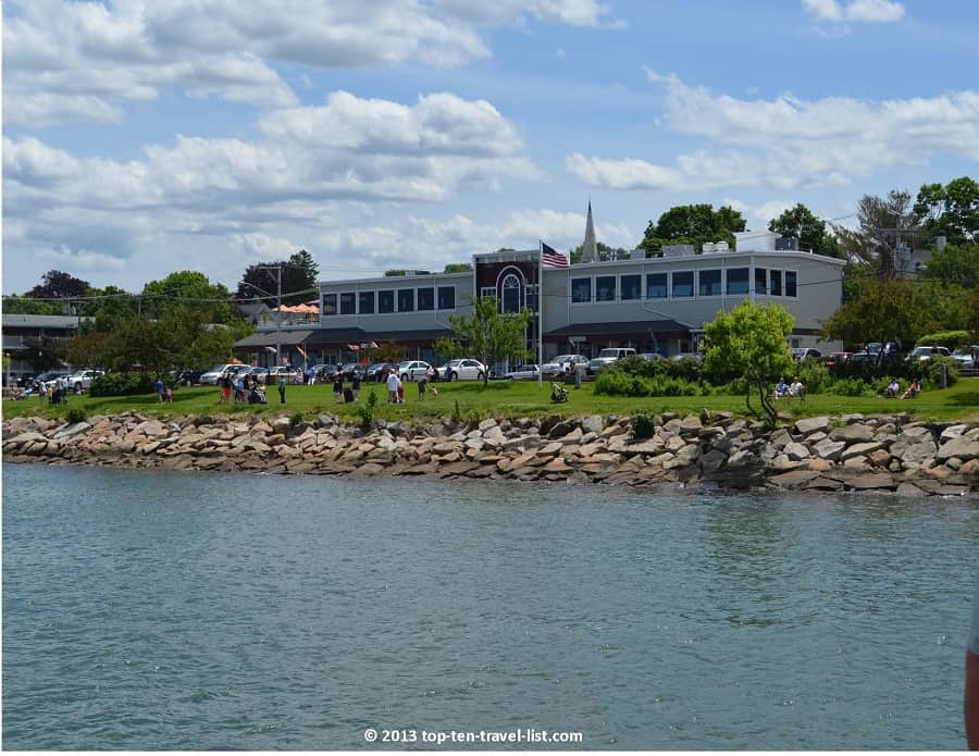 Summer day on Plymouth Harbor 