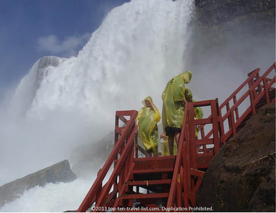 Cave of the Winds in Niagara Falls, New York