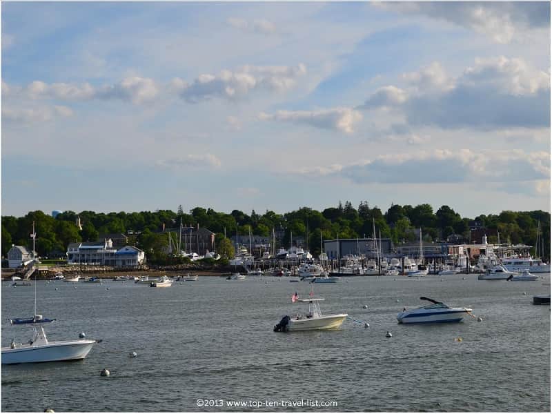 Plymouth harbor ships 