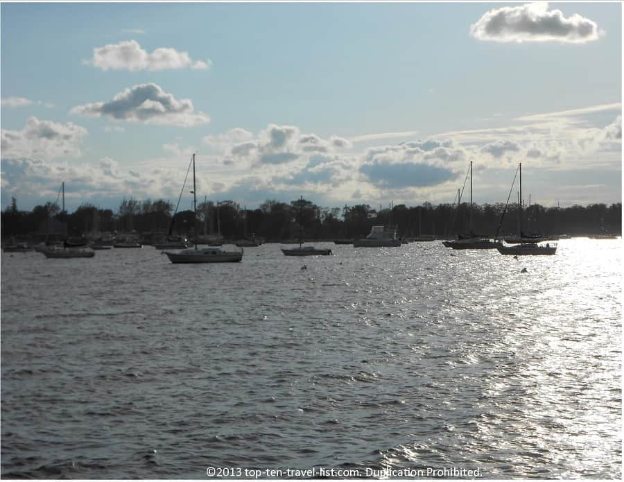 Boats at Bristol Harbor