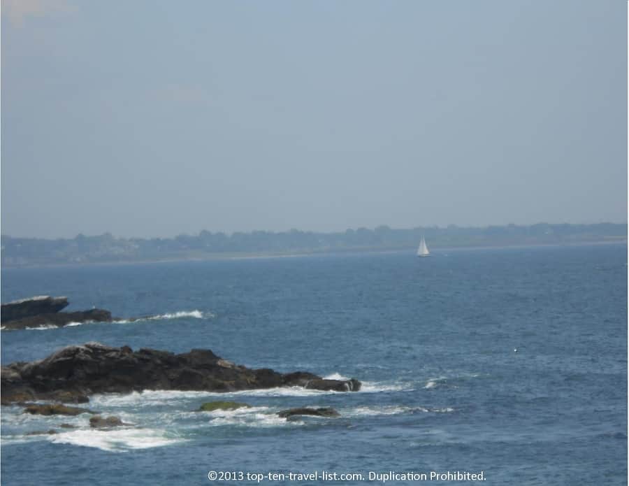 Ocean scenery at Sachuest Point