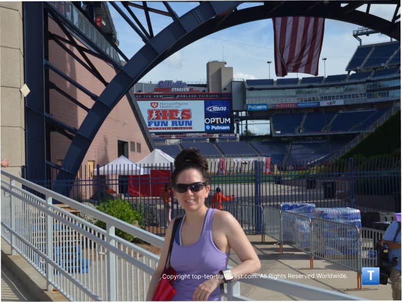 Picture at Gillette Stadium