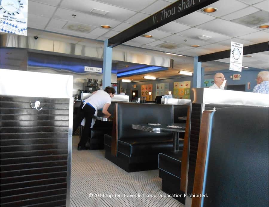 Old diner appeal at Blue Plate Diner - Middletown, Rhode Island