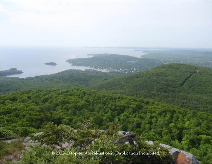 Camden Hills State Park in Maine