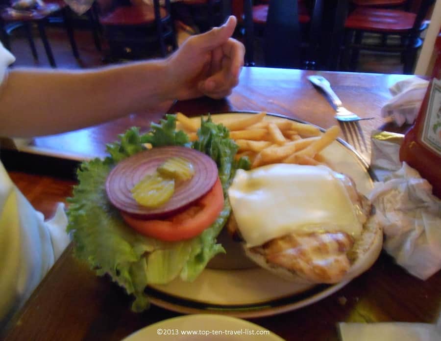 Fire grilled chicken at Espresso Italian Grille in Gloucester