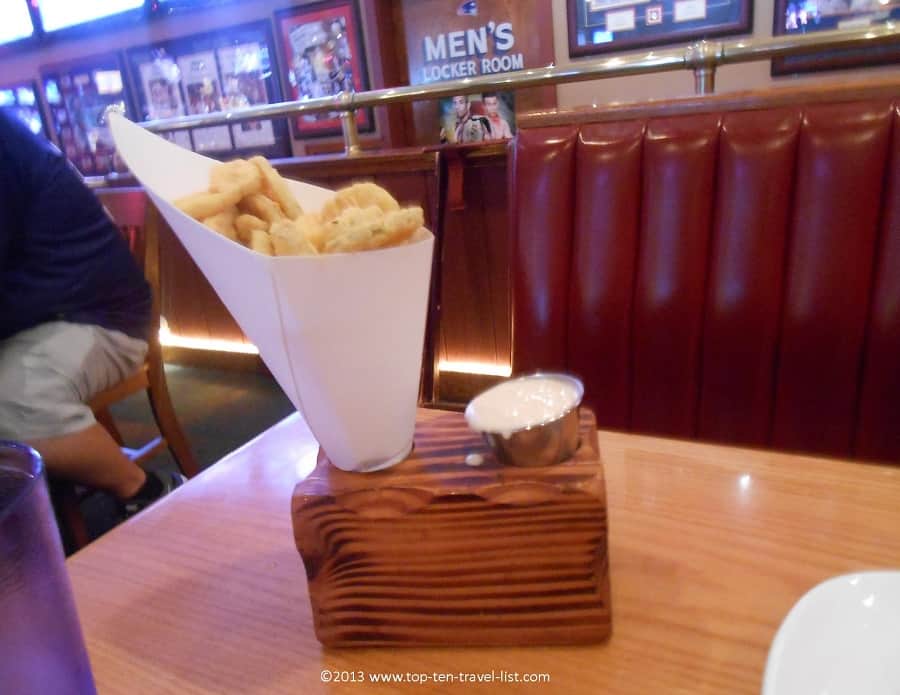 Fried pickles at Charlie Horse - West Bridgewater, MA