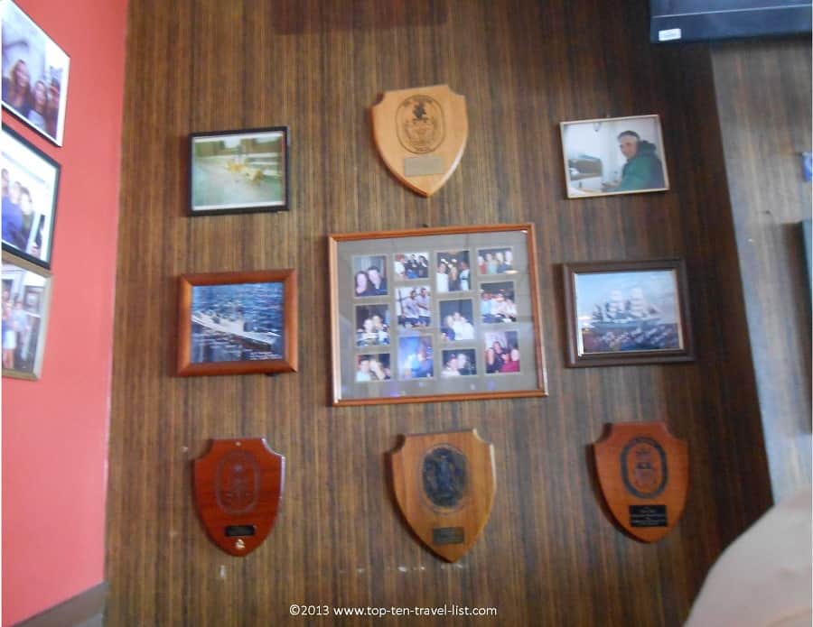 Plaques and pics of Andrea Gail - Crow's Nest - Gloucester