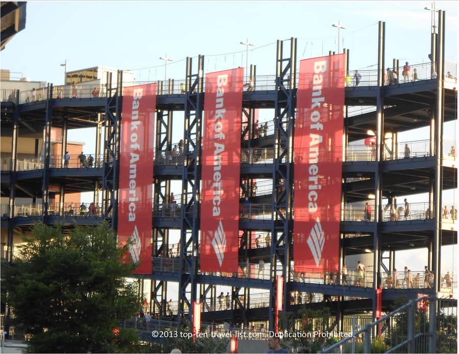 Gillette Stadium ramps