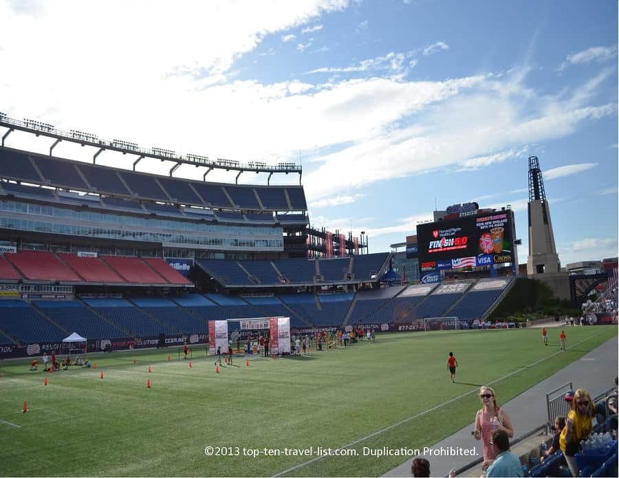 Gillette Stadium in Foxboro