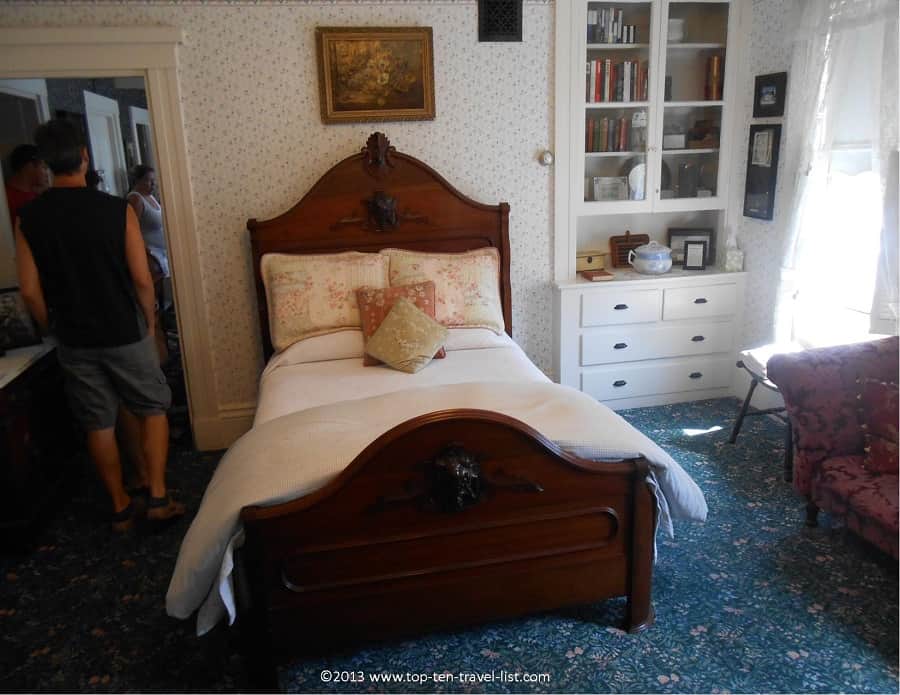 Lizzie's bedroom in the Lizzie Borden house