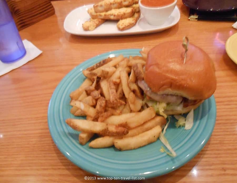 Turkey burger at Charlie Horse - West Bridgewater, MA