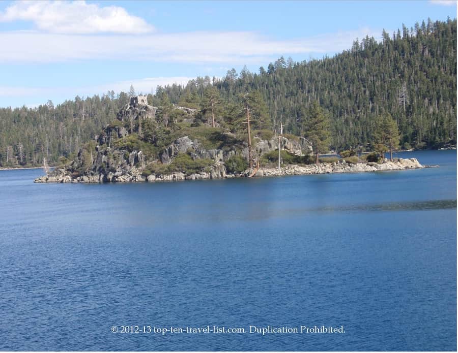 Lake views from Zephyr Cove cruise in Lake Tahoe