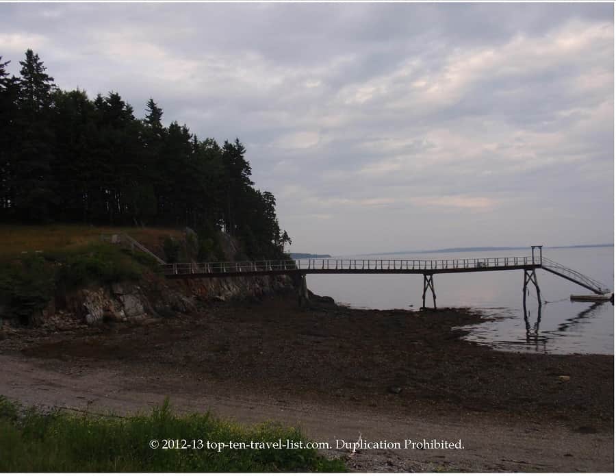 Islesboro, Maine beach