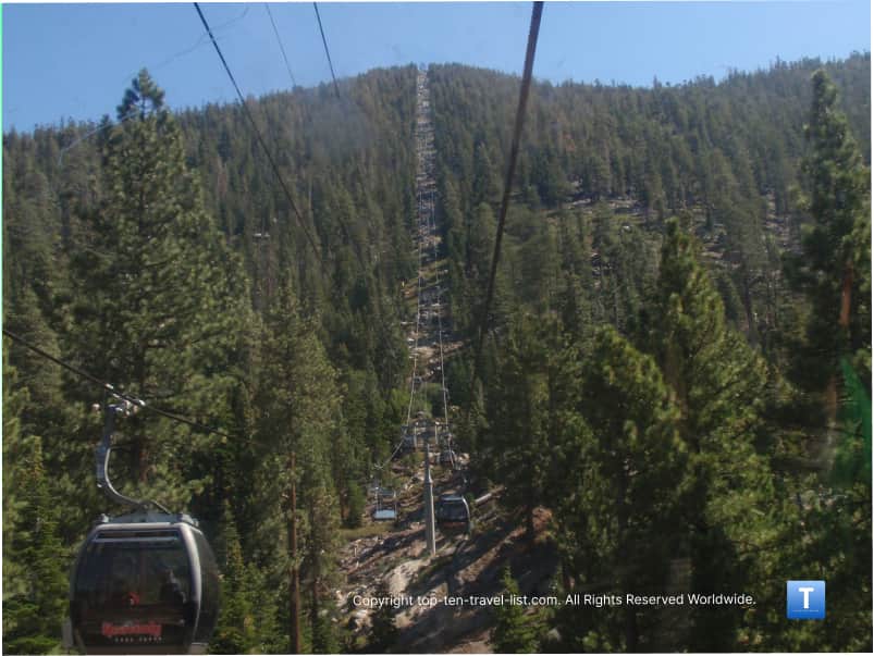 Gondola ride at Heavenly Village