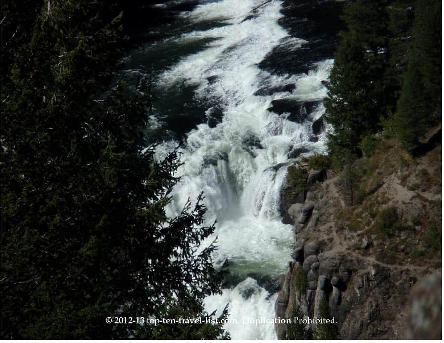 Lower Mesa Falls in Idaho