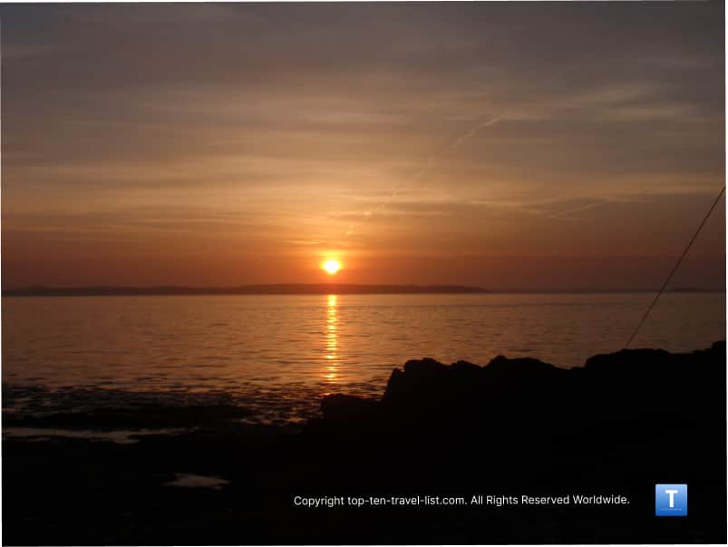 Sunset in Islesboro