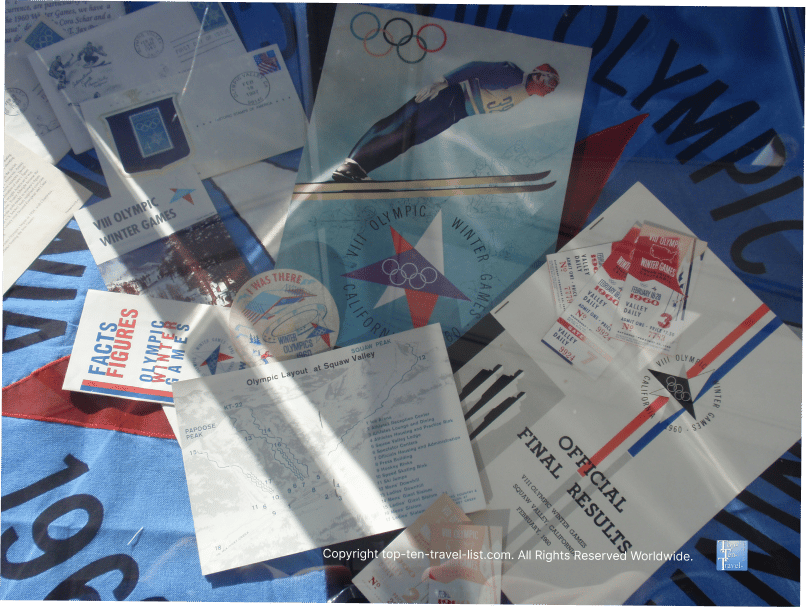 Olympic memorabilia in Lake Tahoe