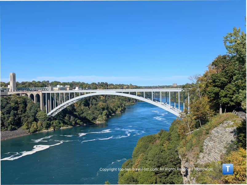 Rainbow Bridge seen from the Maid of the Mist