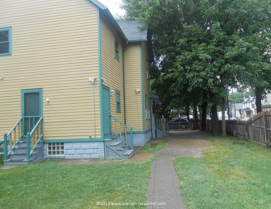 Backyard of "A Christmas Story" house