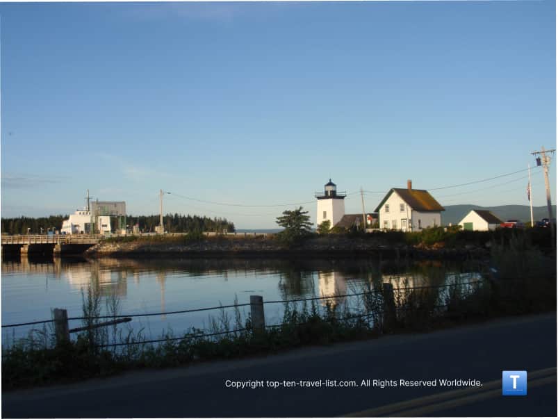 Grindle Point lighthouse in Maine