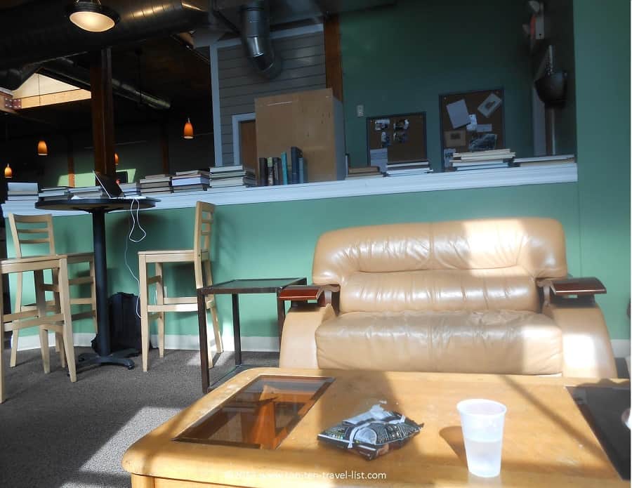 NU cafe cozy coffee shop in Worcester, MA