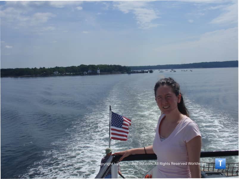 Ferry ride to Islesboro