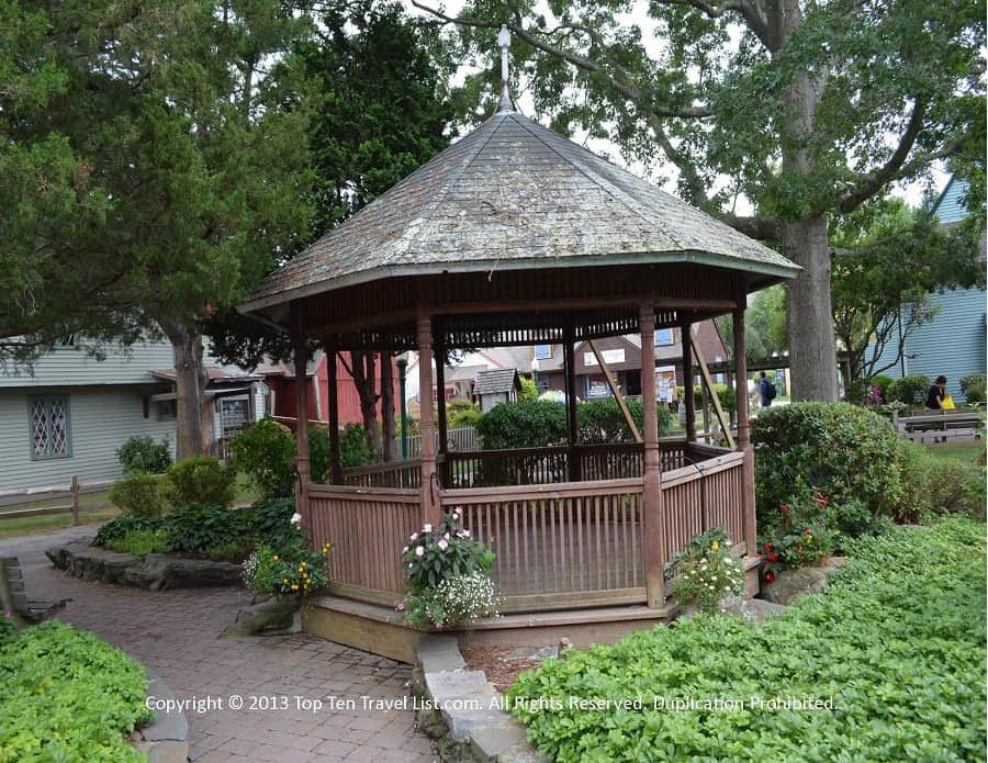 Gazebo at Mistick Village