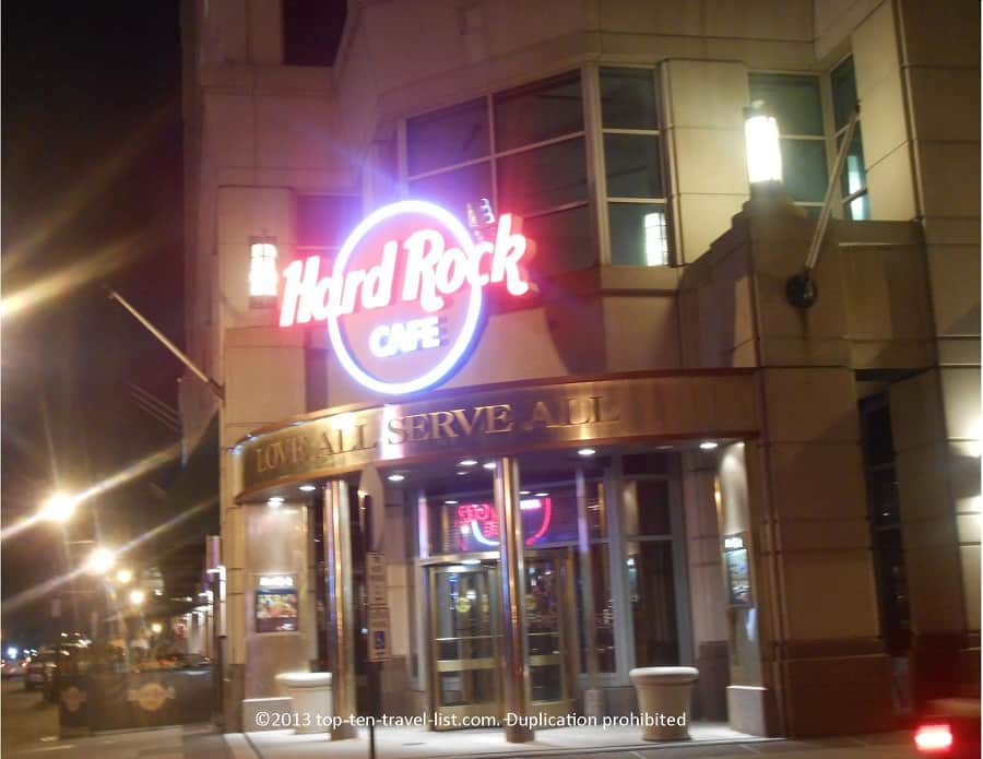 Hard Rock Cafe in Cleveland
