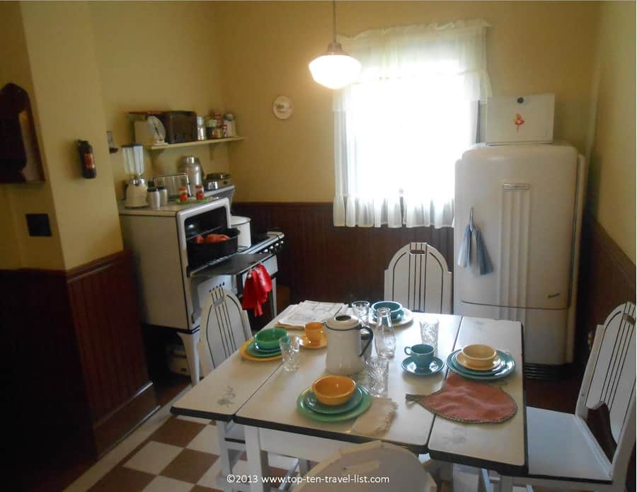 The kitchen of "A Christmas Story" house