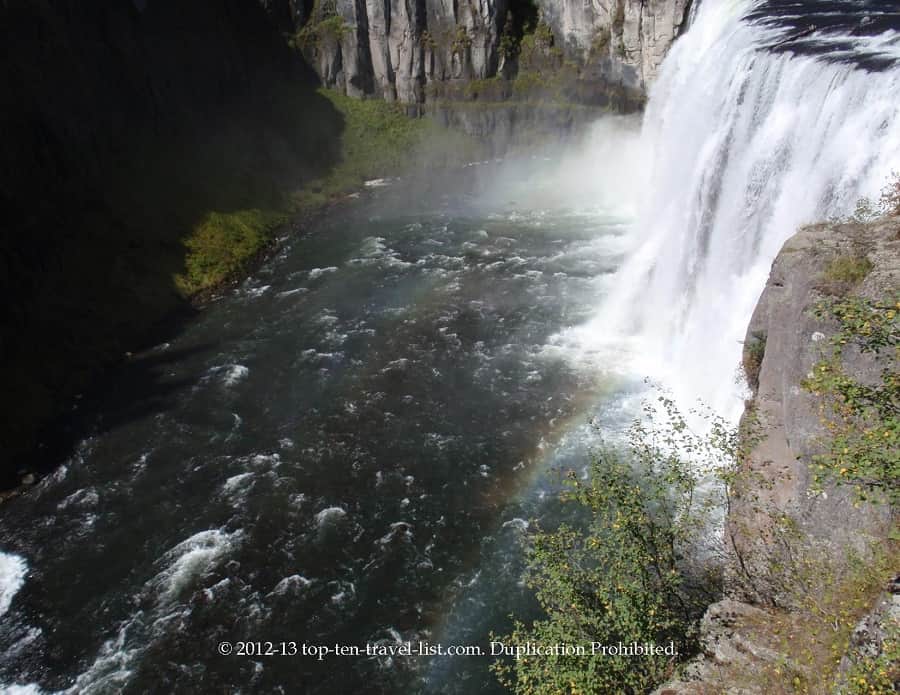 Upper Mesa Falls in Idaho
