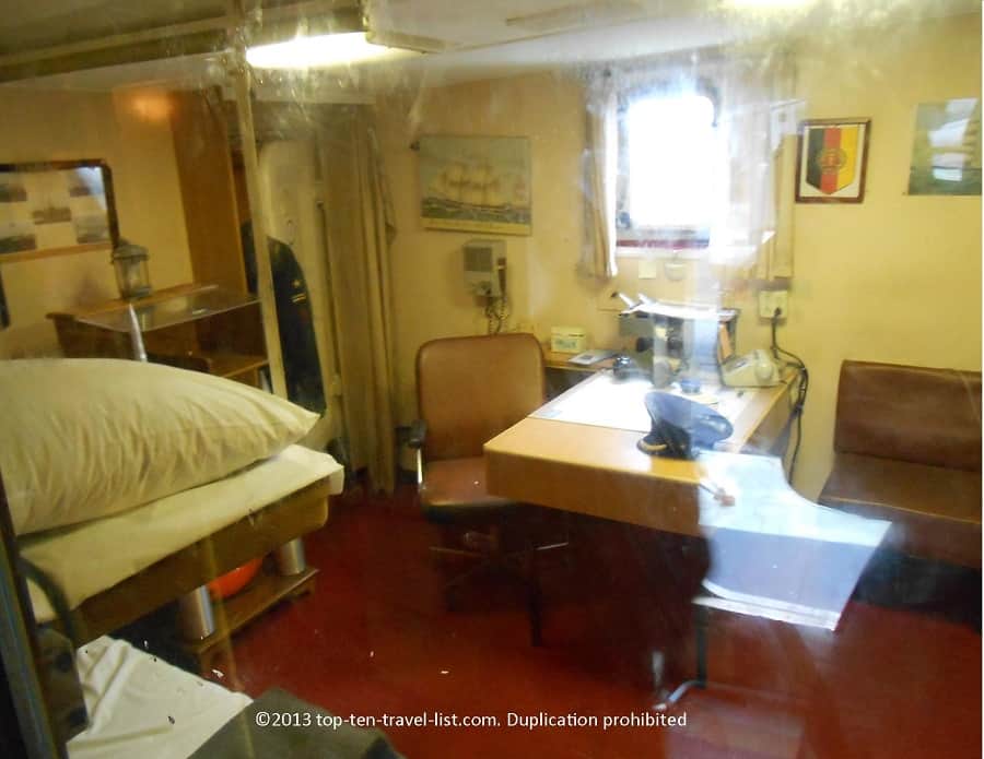 Room one one of the ships
