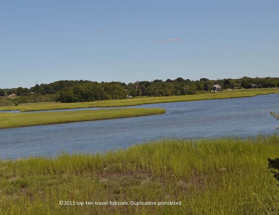 Seapowet Marsh in Tiverton, Rhode Island