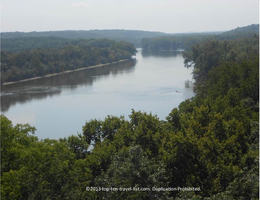 Rock River views from Castle Rock State Park 