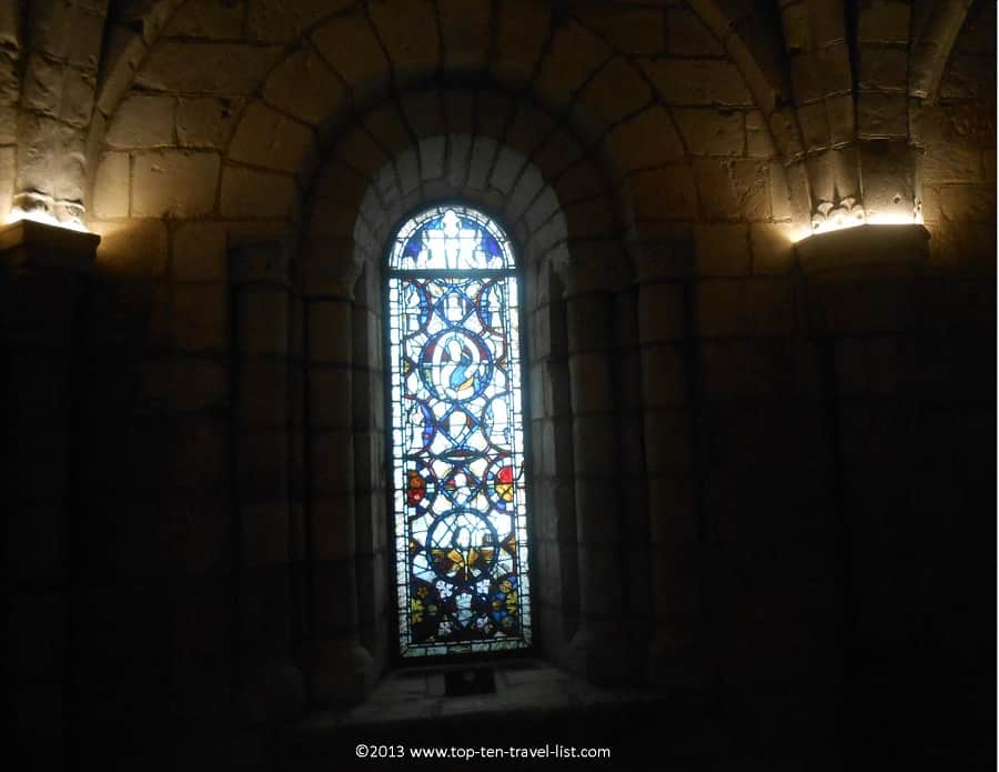 Stained glass at the Worcester Art Museum