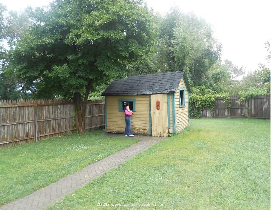 Ralphie's shed at "A Christmas Story" house
