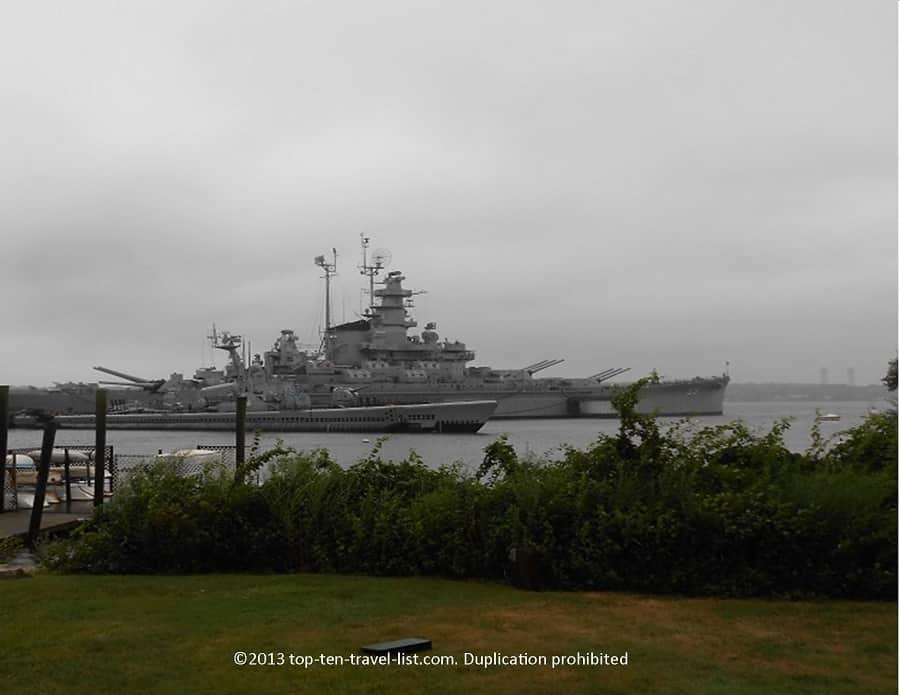 USS Massachusetts at Battleship Cove 