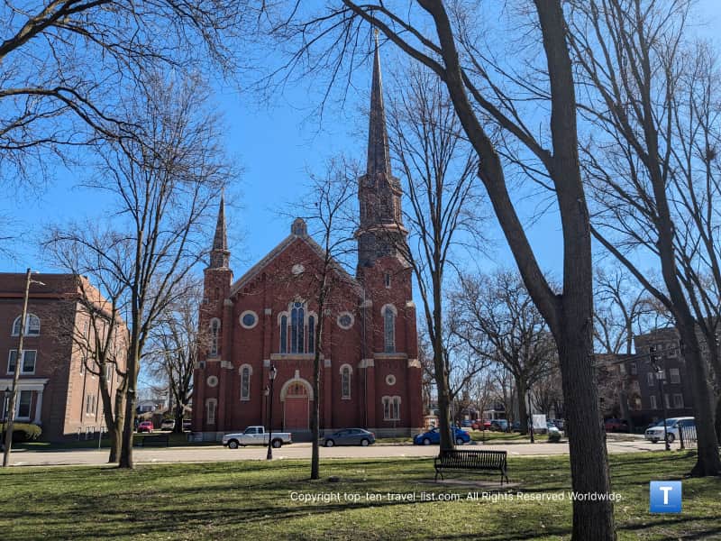 Historic church in downtown Ottawa, IL
