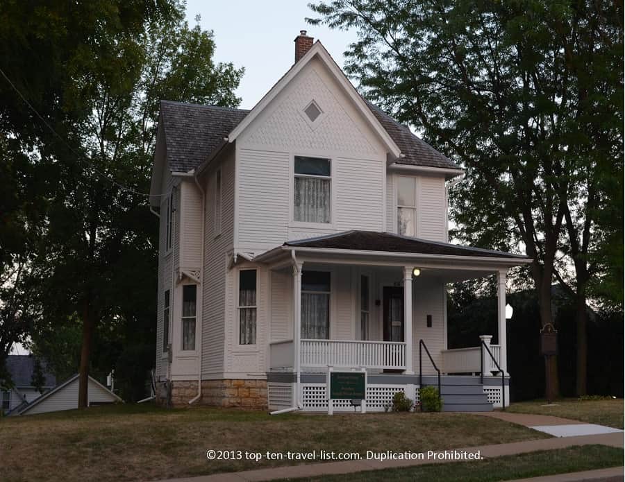 Ronald Reagan boyhood home in Dixon