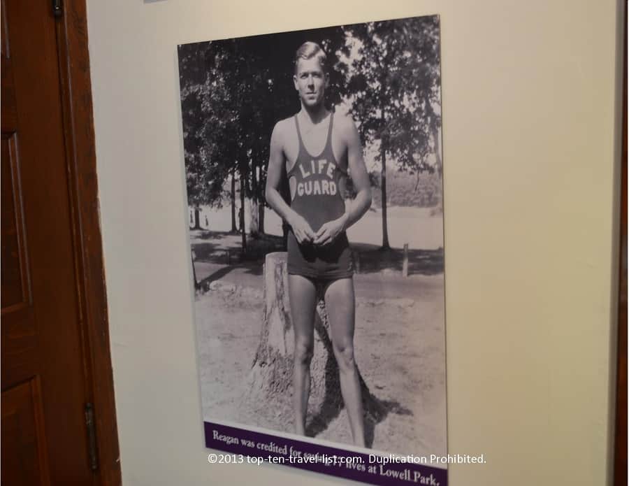 Ronald Reagan lifeguard pic
