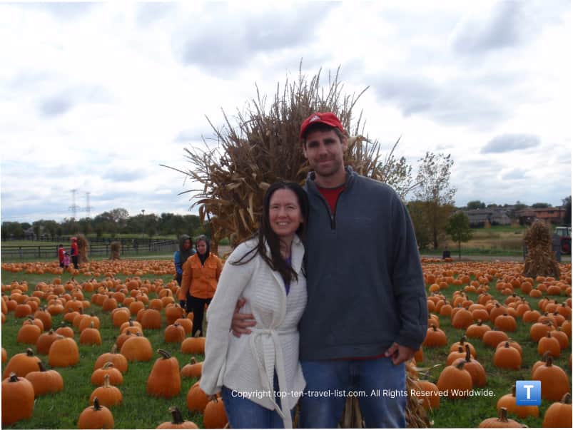 Photo by pumpkin patch at Bengstons Pumpkin Patch in Illinois