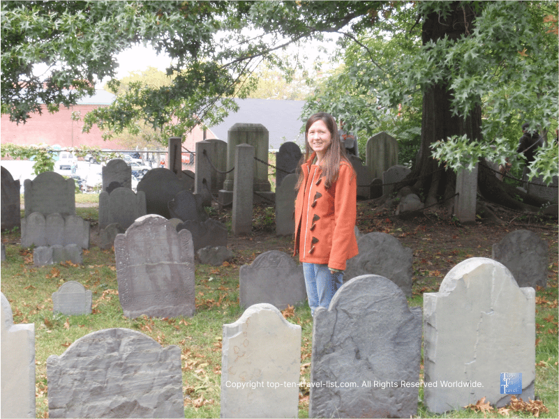 Old Burying cemetery in Salem 