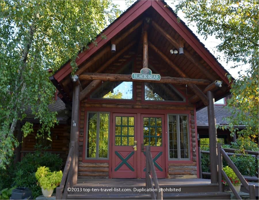 Bear cabin at the Emerson resort