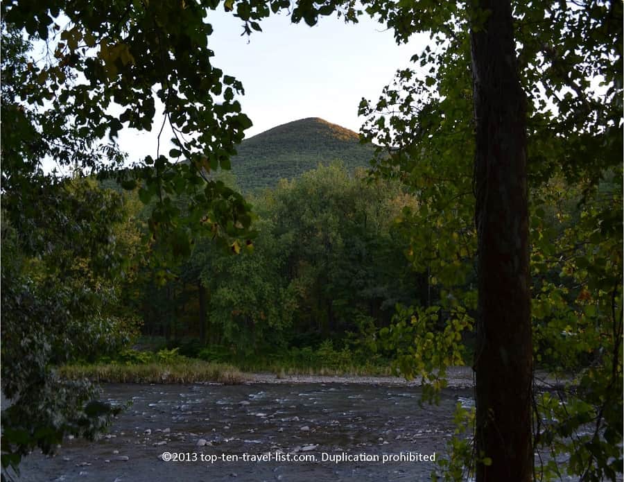 Views of the creek at Emerson resort