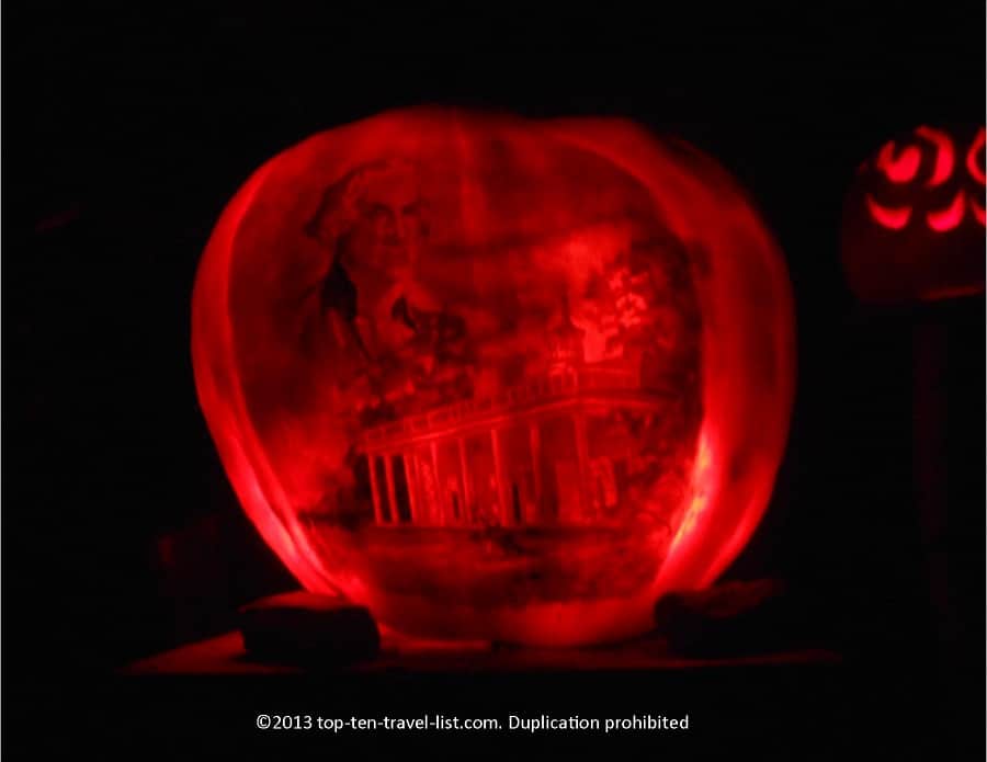 George Washington Jack O'Lantern 