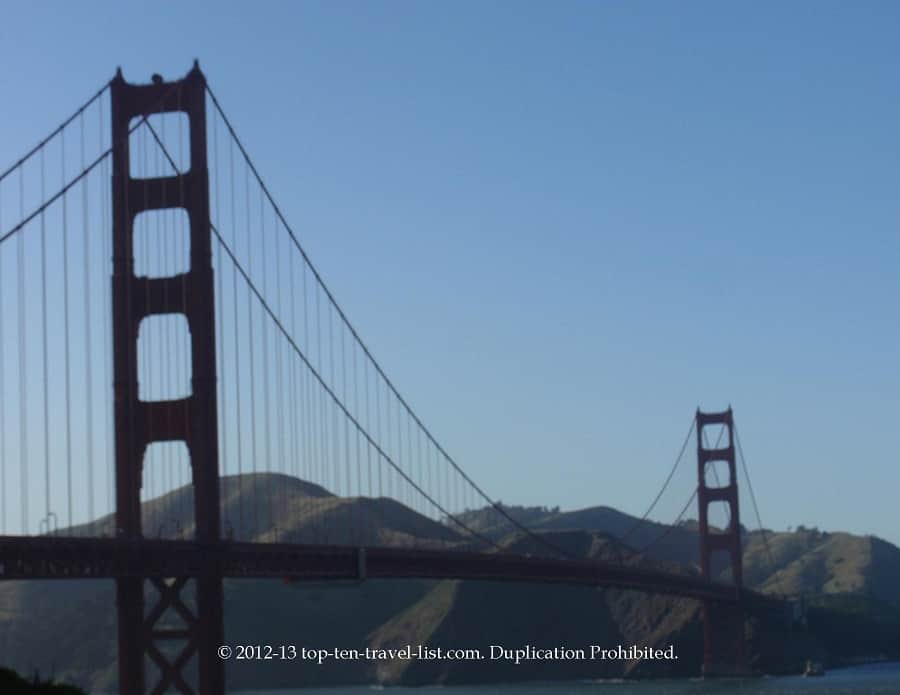 Golden Gate Bridge in San Francisco