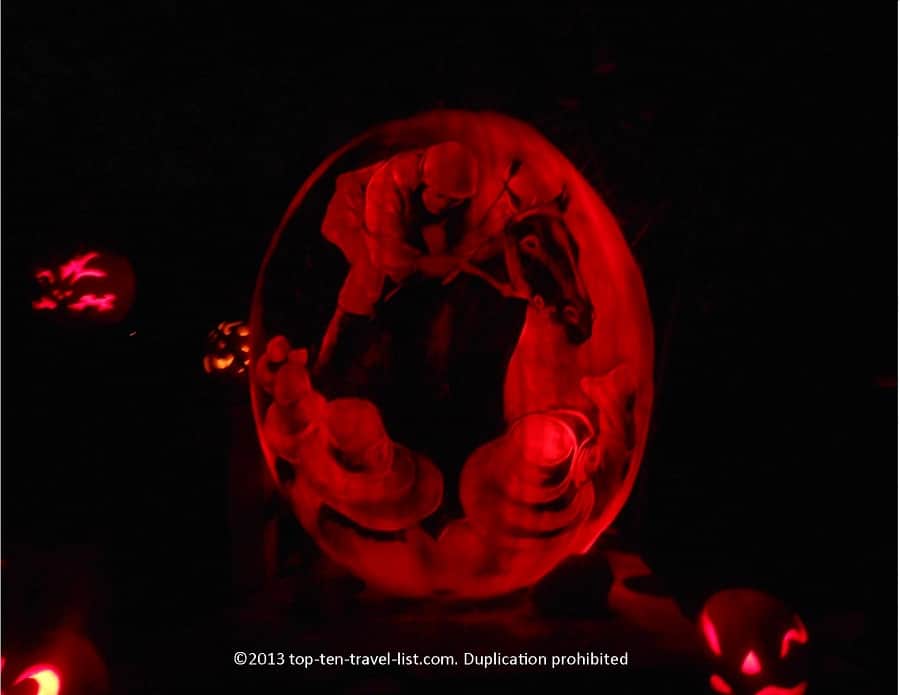 The Kentucky Derby Jack O'Lantern