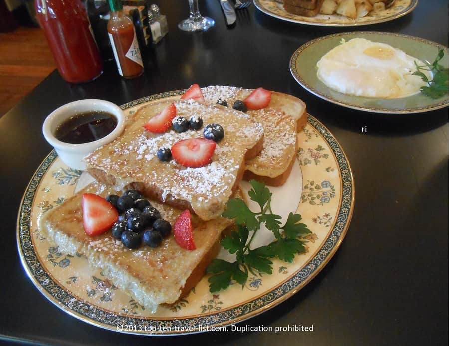 French Toast at the Emerson Resort