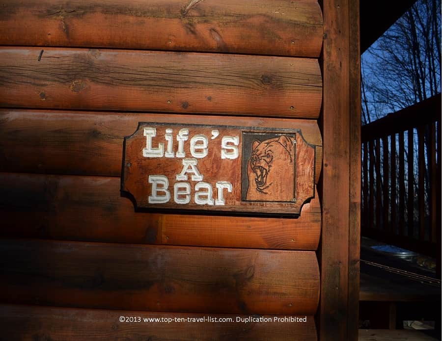 Life's a Bear cabin rental in Gatlinburg TN - Timber Tops 